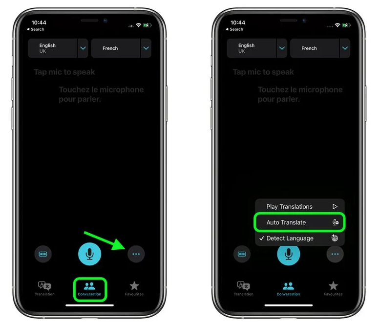 庆安苹果手机维修分享iOS 15 “翻译” App 新改进 