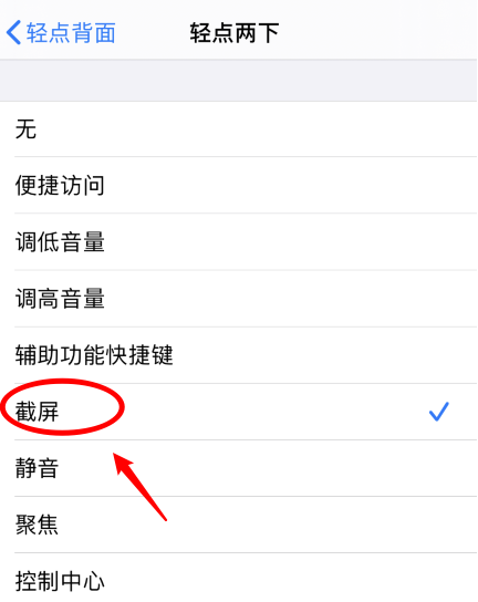 庆安苹果手机维修分享iPhone12如何启用双击截屏 