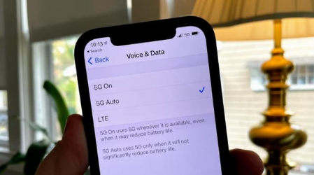 庆安苹果手机维修分享iPhone 12如何打开或关闭5G网络 